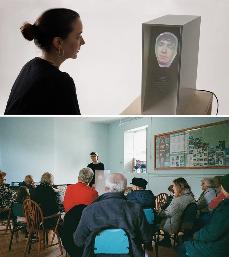 BA Interaction Design - 'Simulated Storytelling' live encounter session with graduate Nathan Costello.