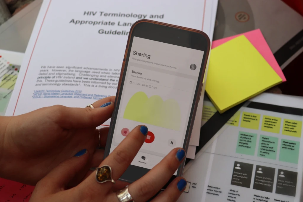 Testing and evaluation with HIV Ireland.