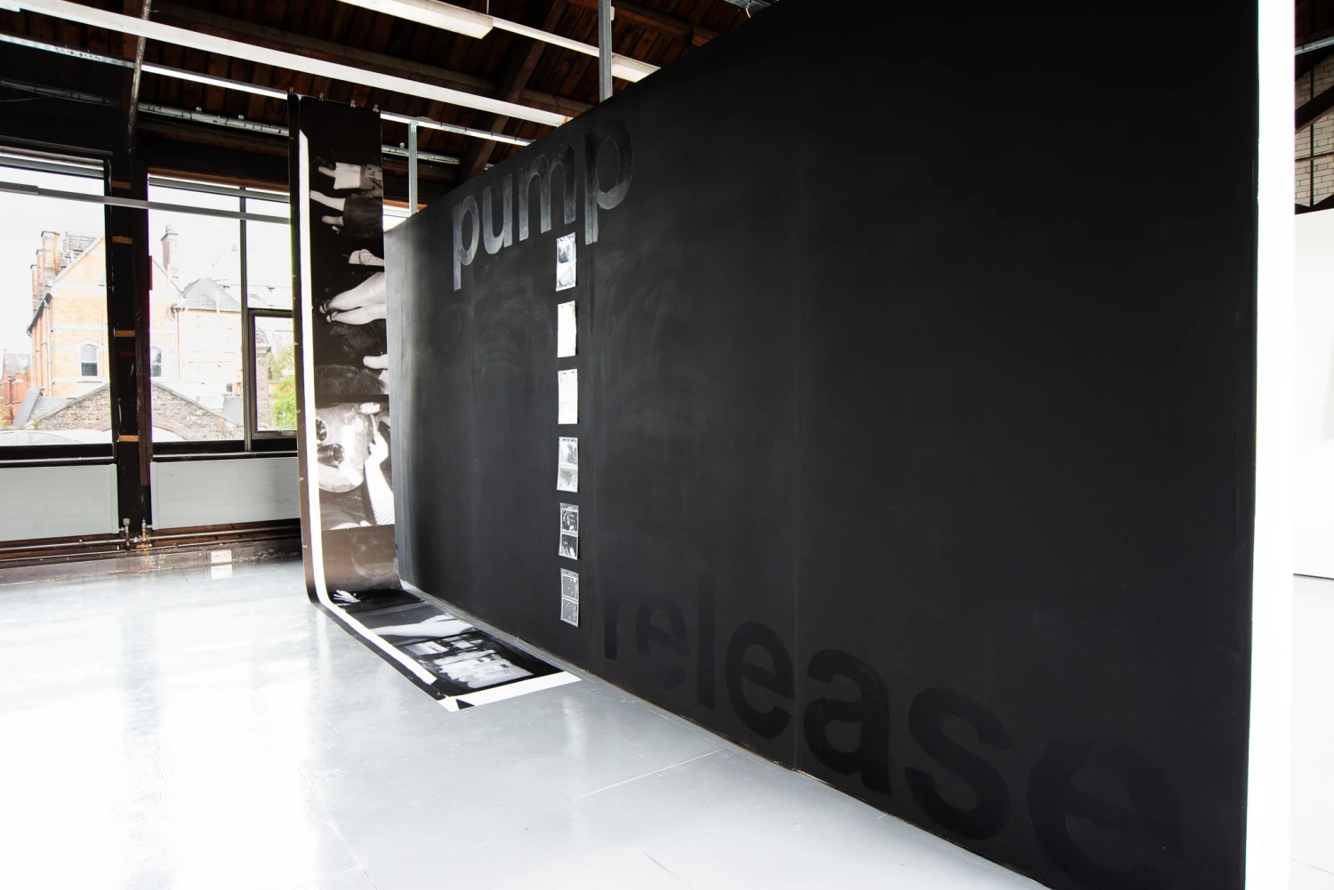 Installation view, NCAD Works 2026.