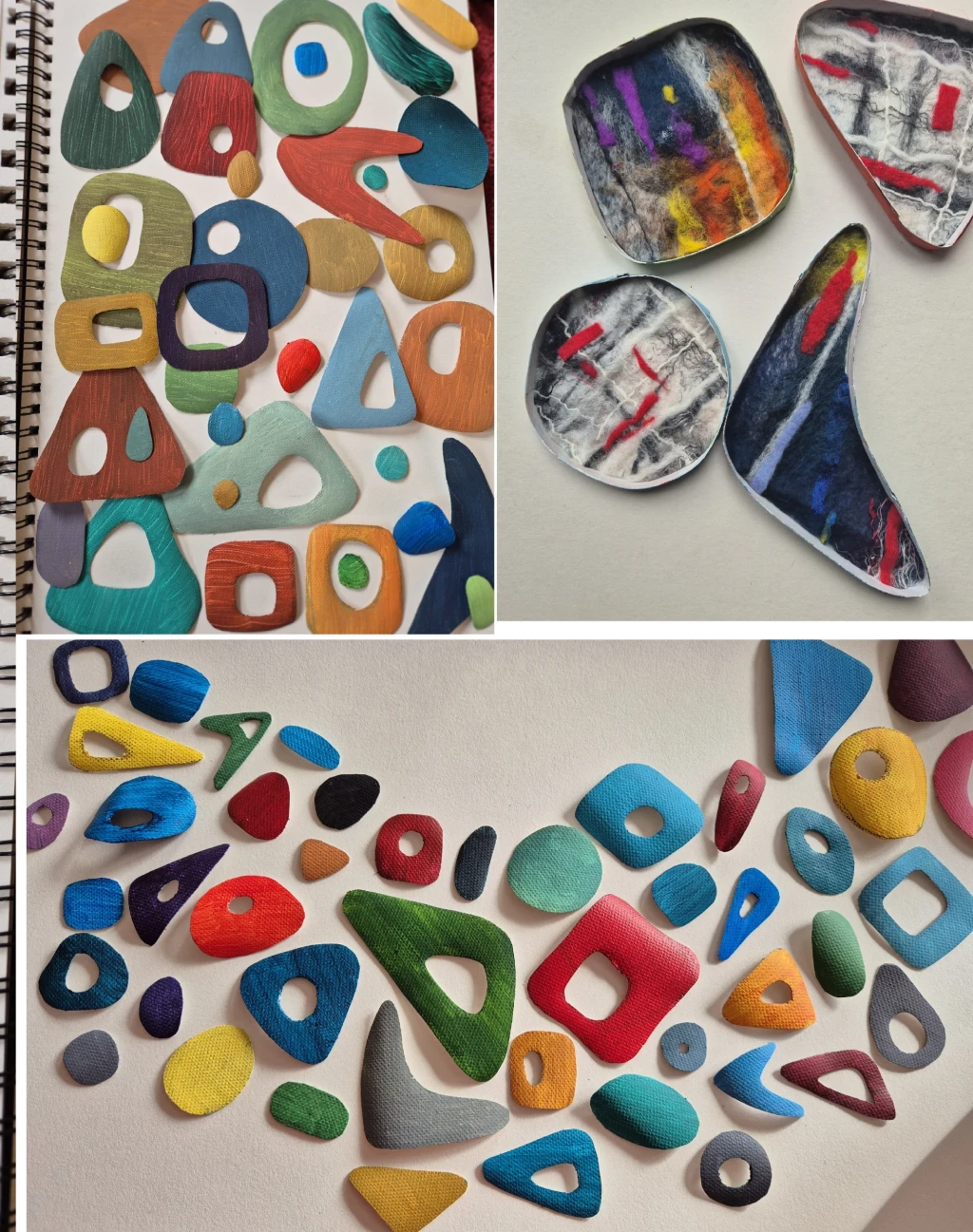 Playing with colour and shape