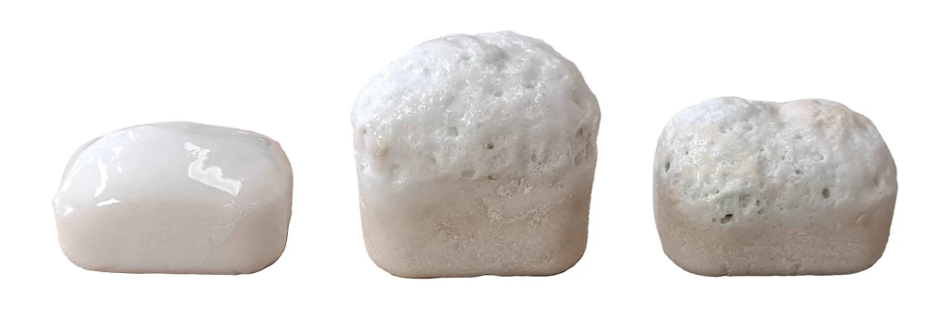 <p>Research foam glass samples</p>