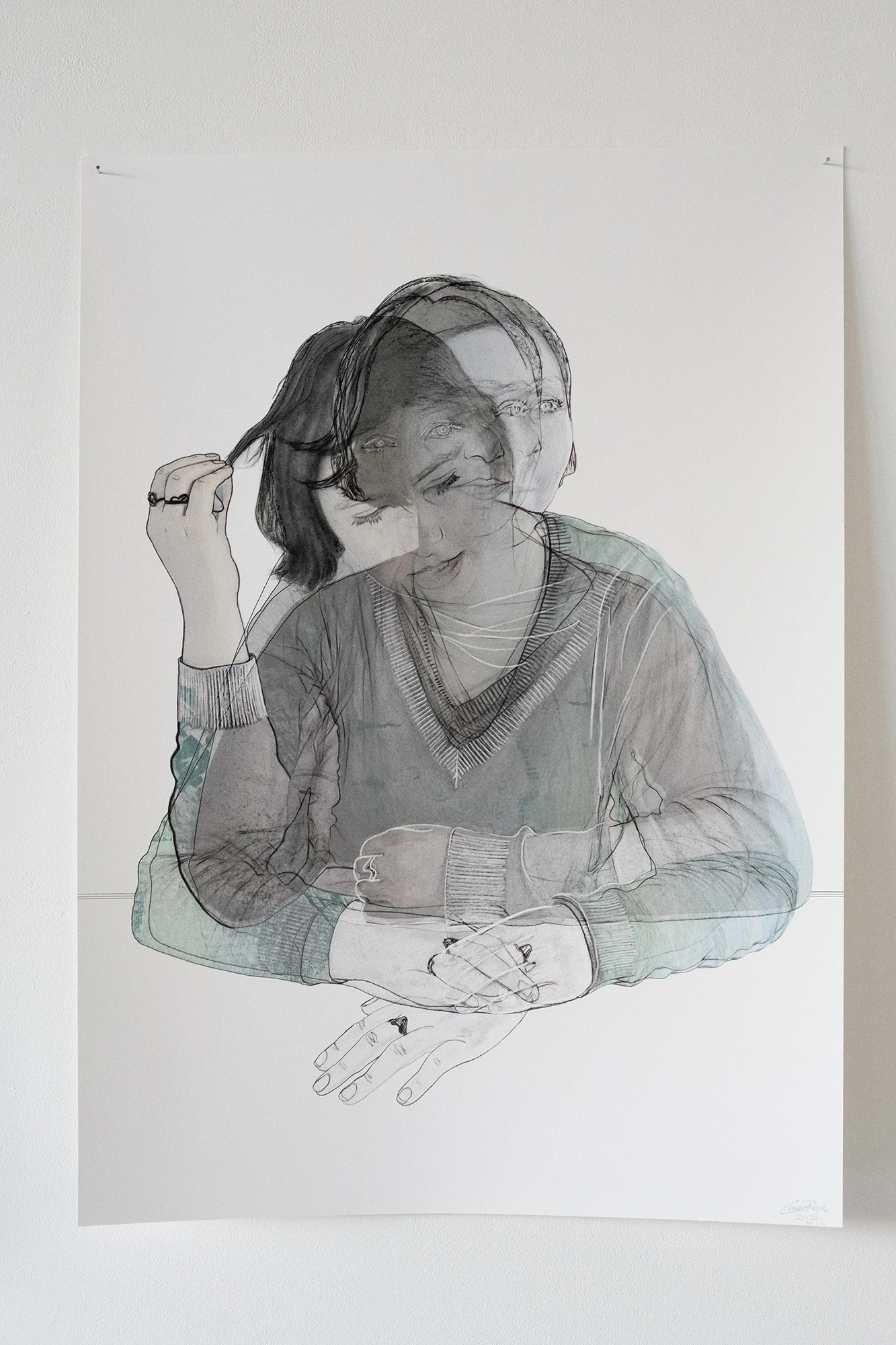 Jennifer, fine art print on Hahnemühle Archival Photo Rag paper, 59.5 x 84.1 cm.
