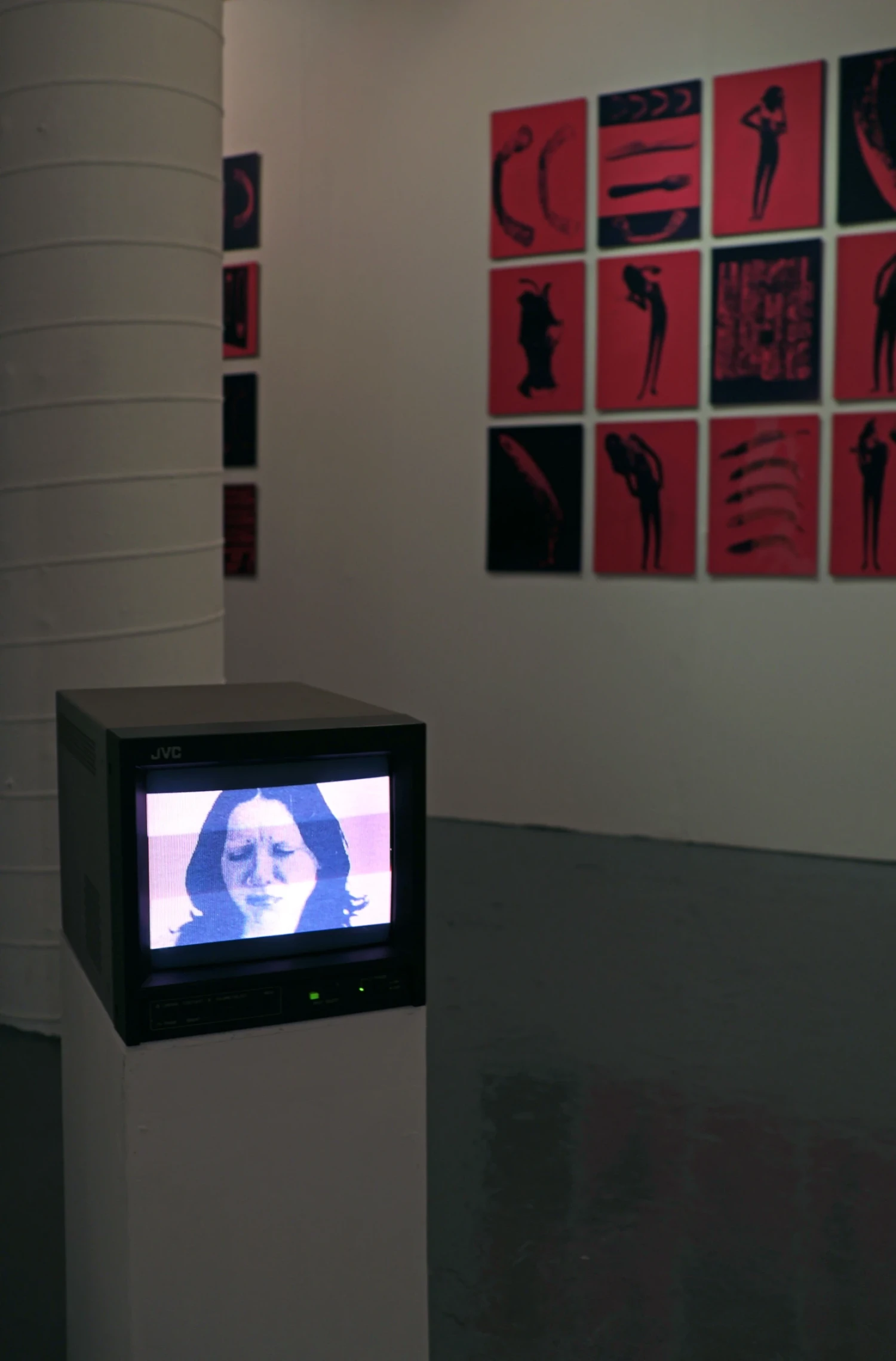 *AN APPLE A DAY KEEPS THE*, Cyanotype stop-motion animation.