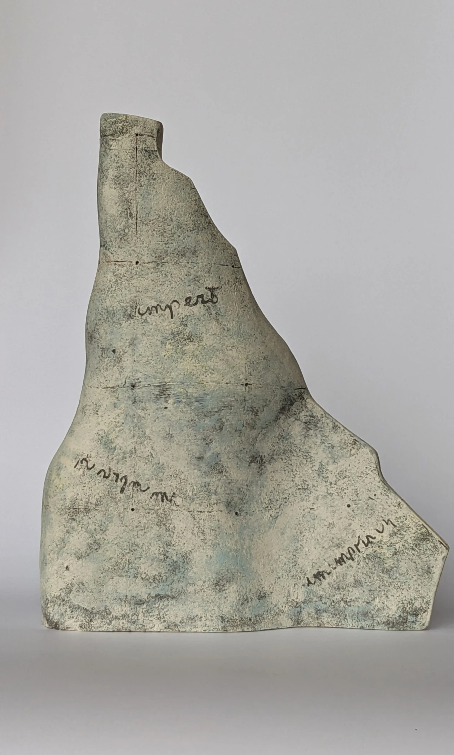 *Sisphsus*, stoneware, 26 x 20 x 10 cm.