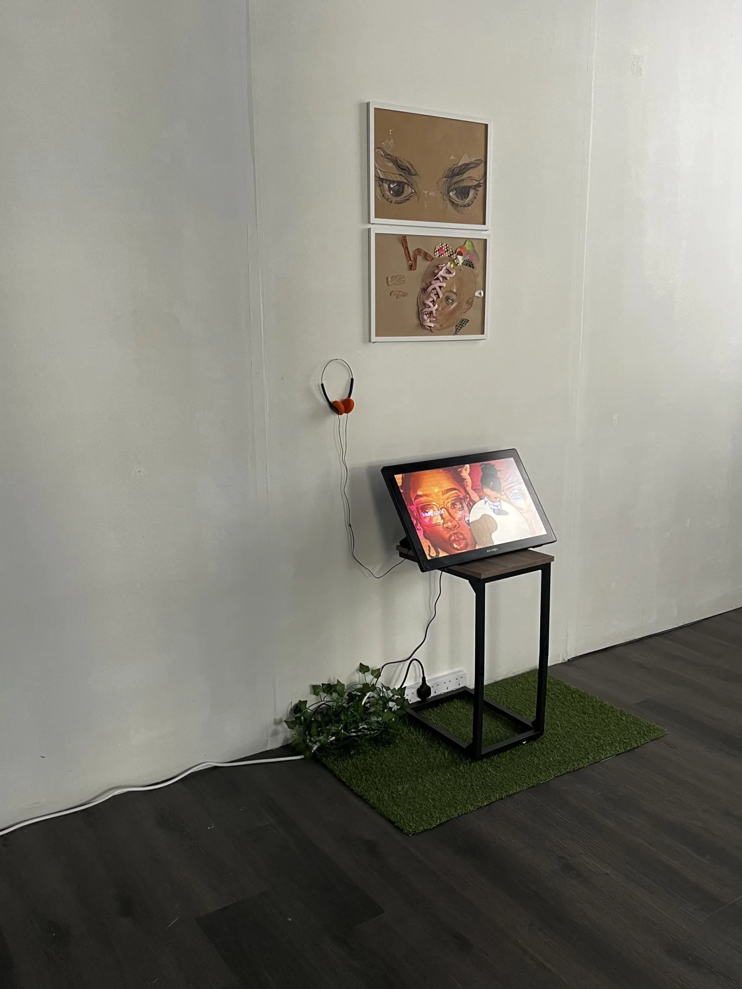 WATCHING, installation view, NCAD Works 2026