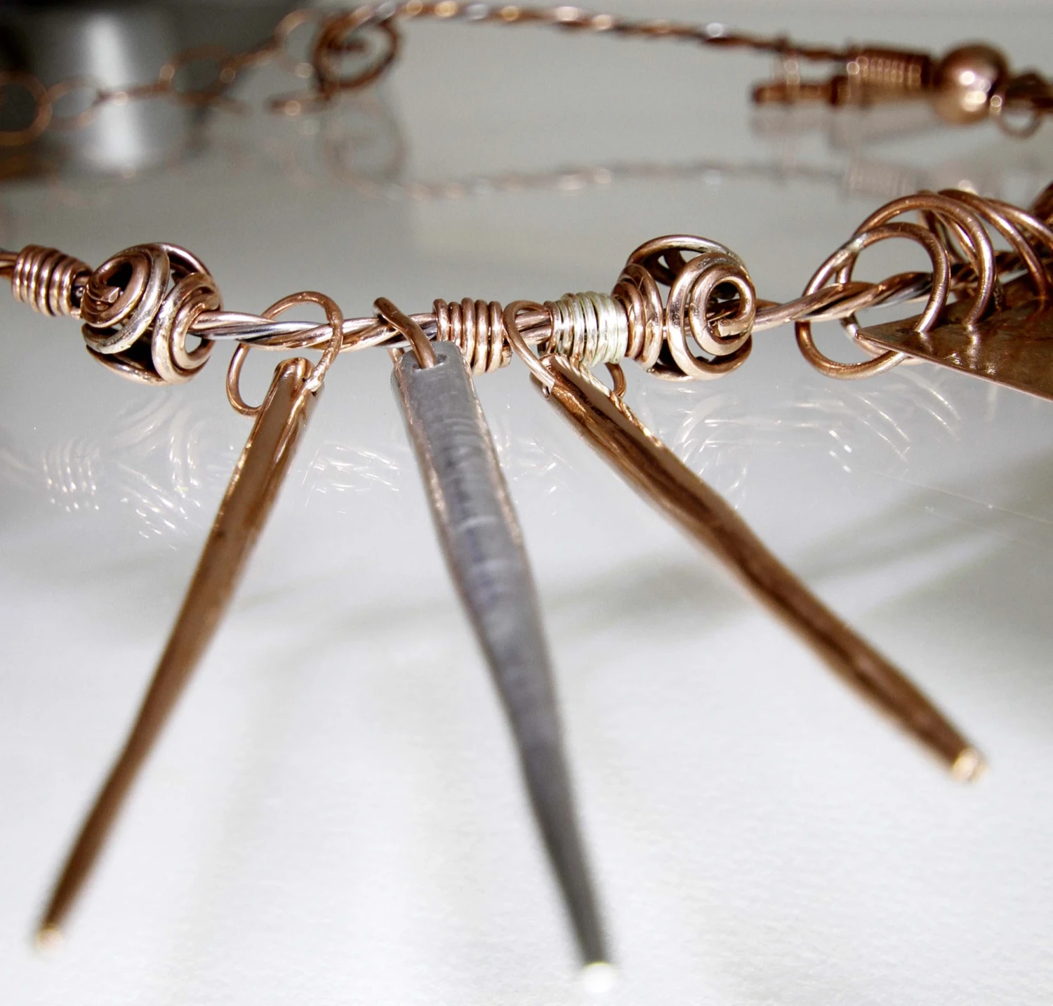 Detail of *Hawthorn* collar findings.