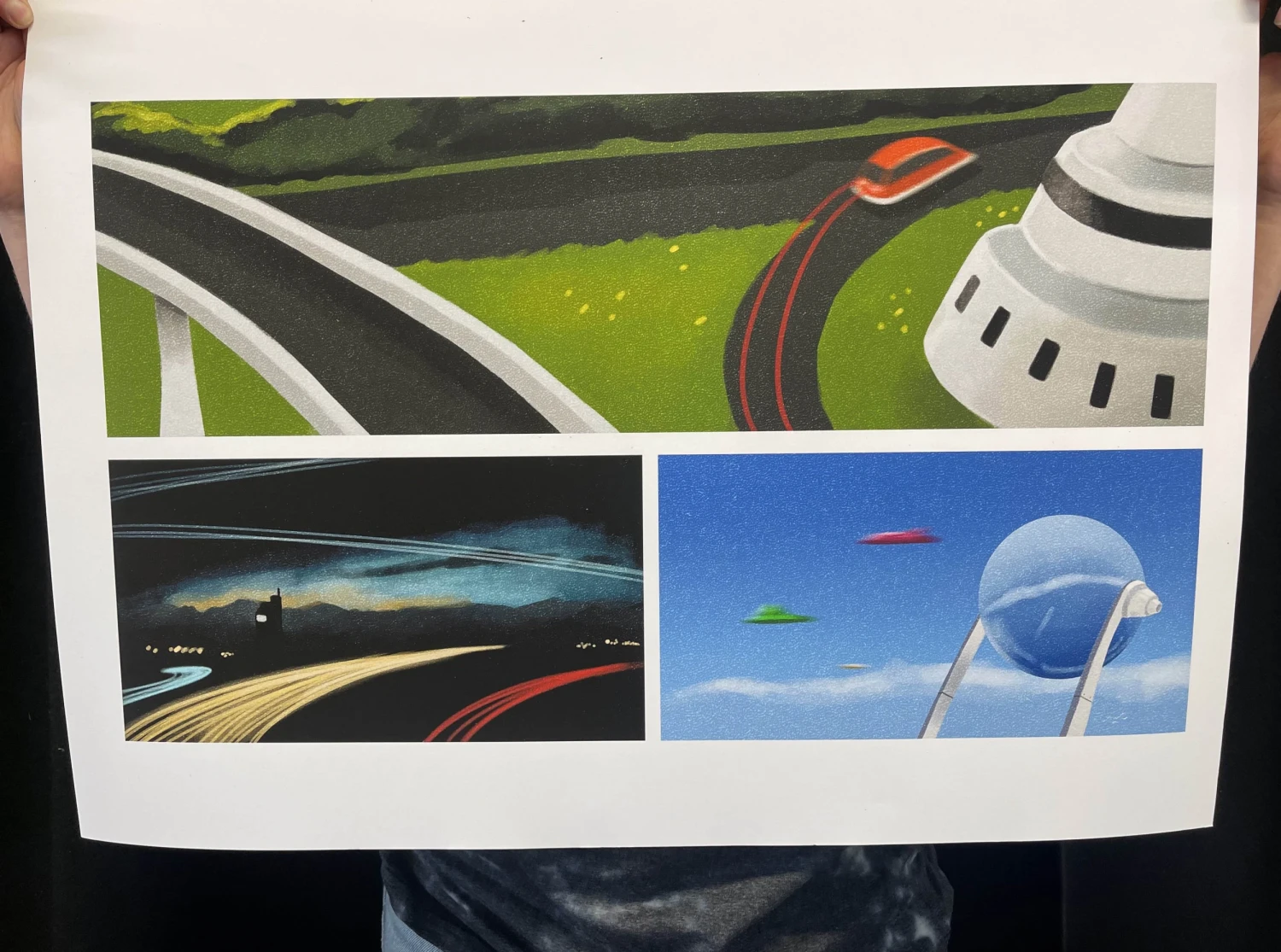 *Sunford City*, digital print.