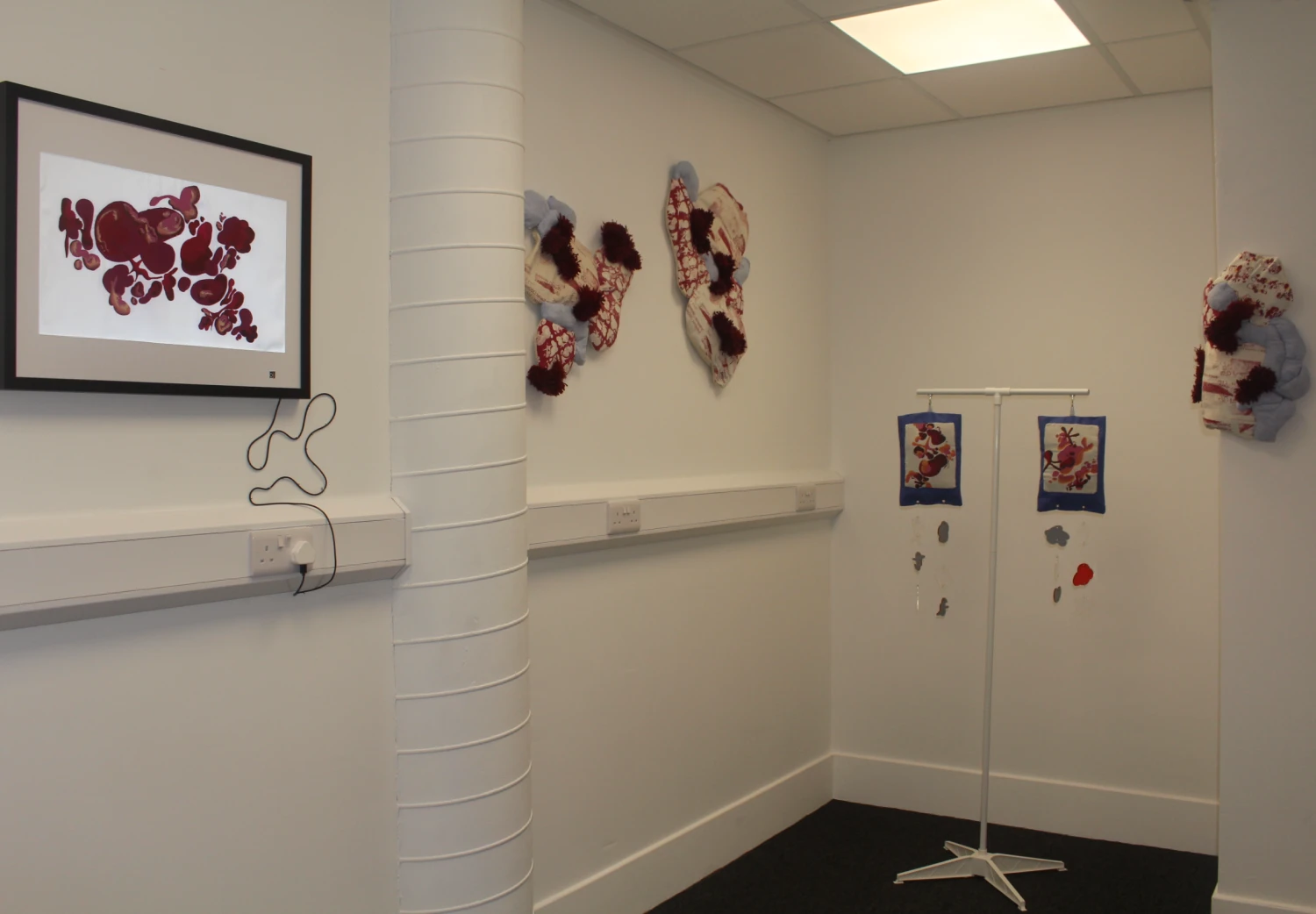 *Ward (In)patient*, installation view, NCAD Works 2026.