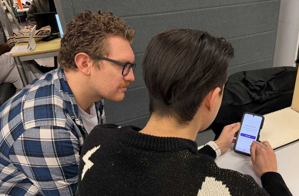 User testing.