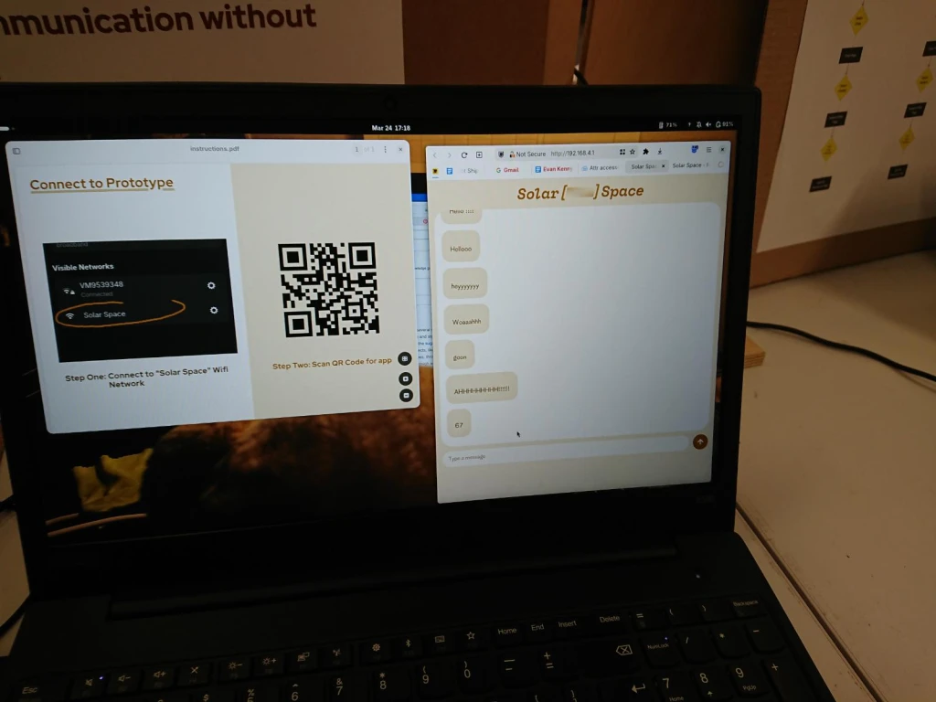 Basic experience prototype.