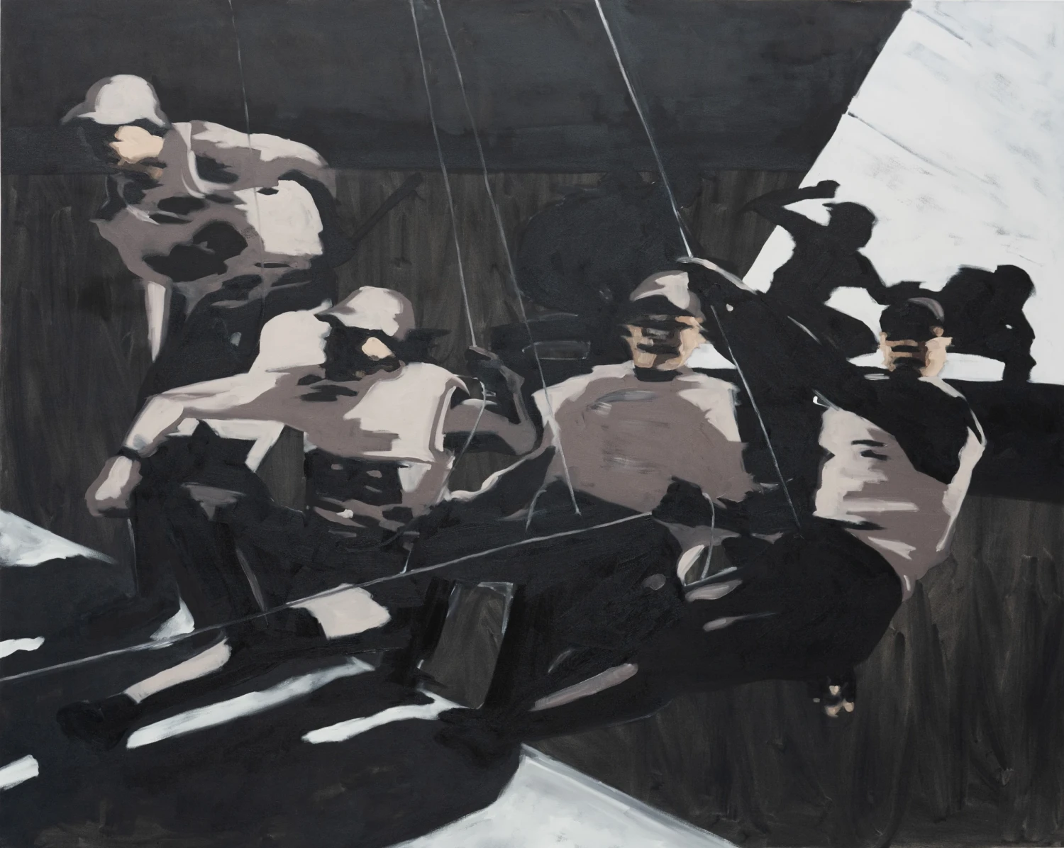 *Maiden Voyage*, oil on canvas.