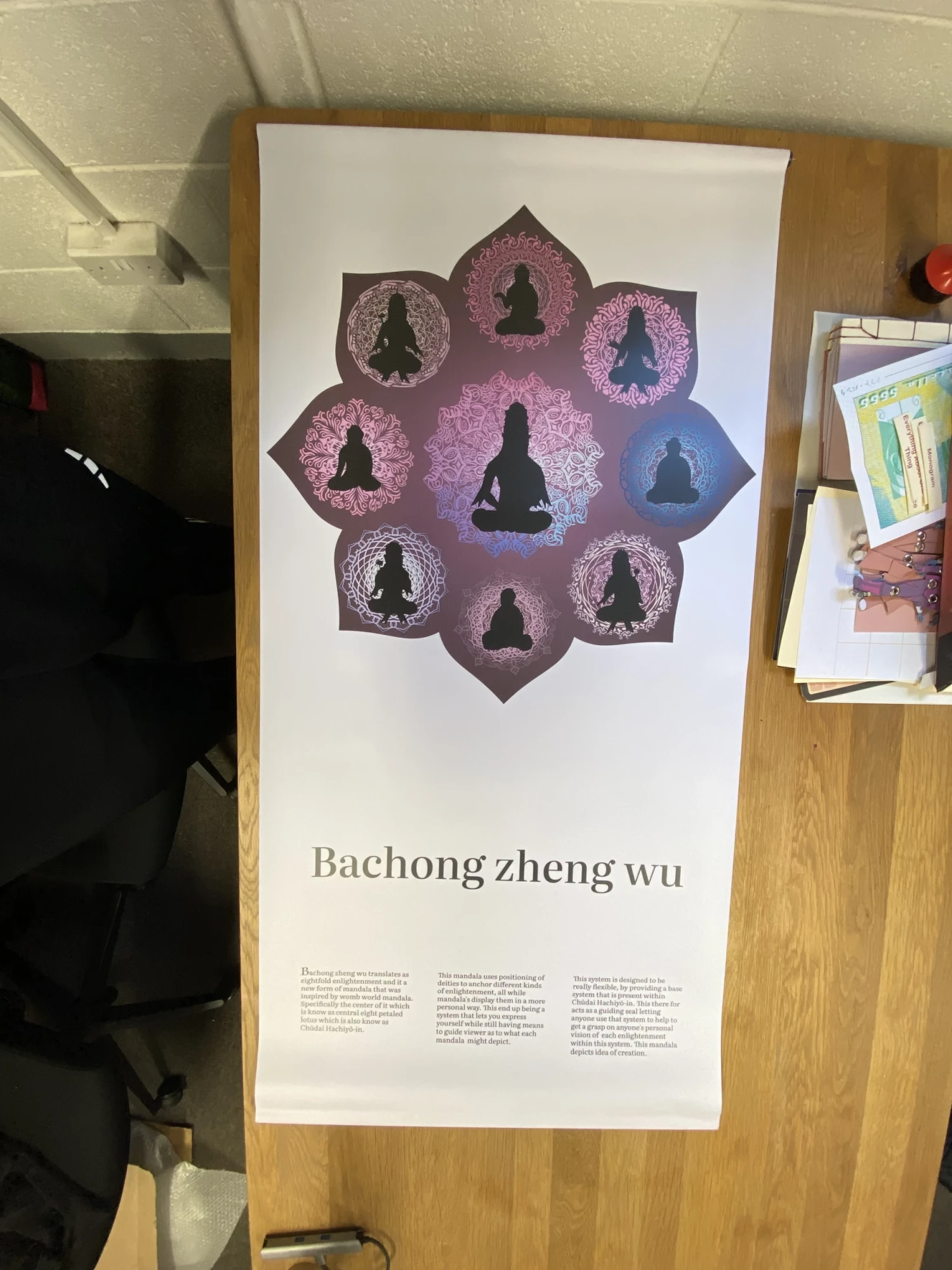 *Bachong zheng wu*, banner.