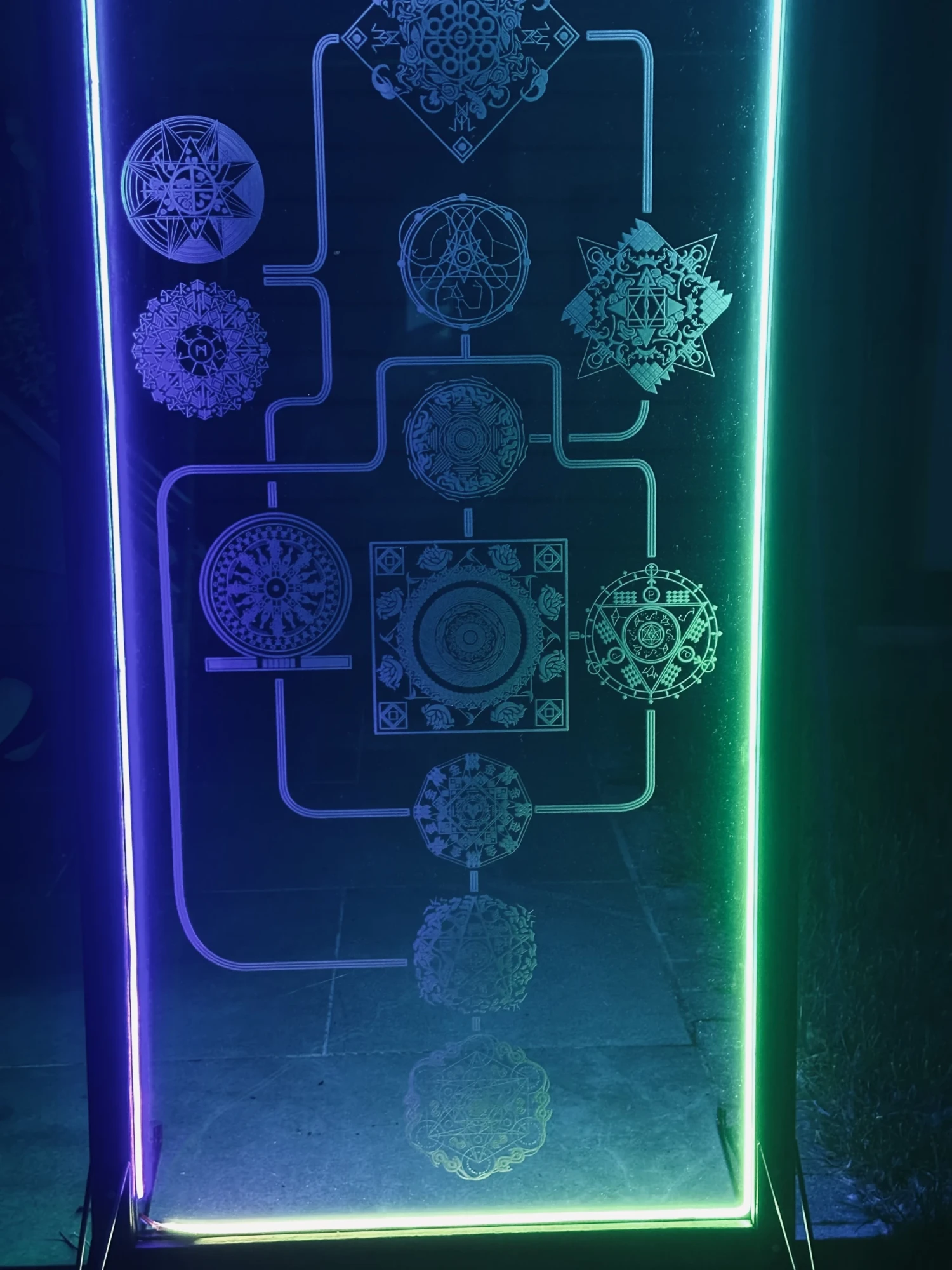 *Formation Trident Glowing*