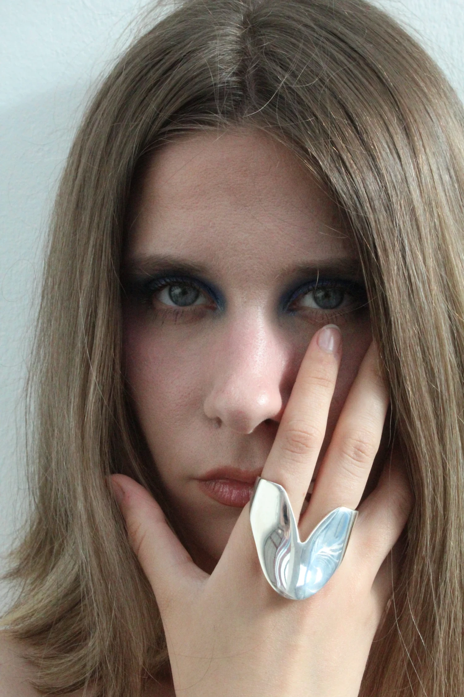 *The String Walker* ring 935 sterling silver.