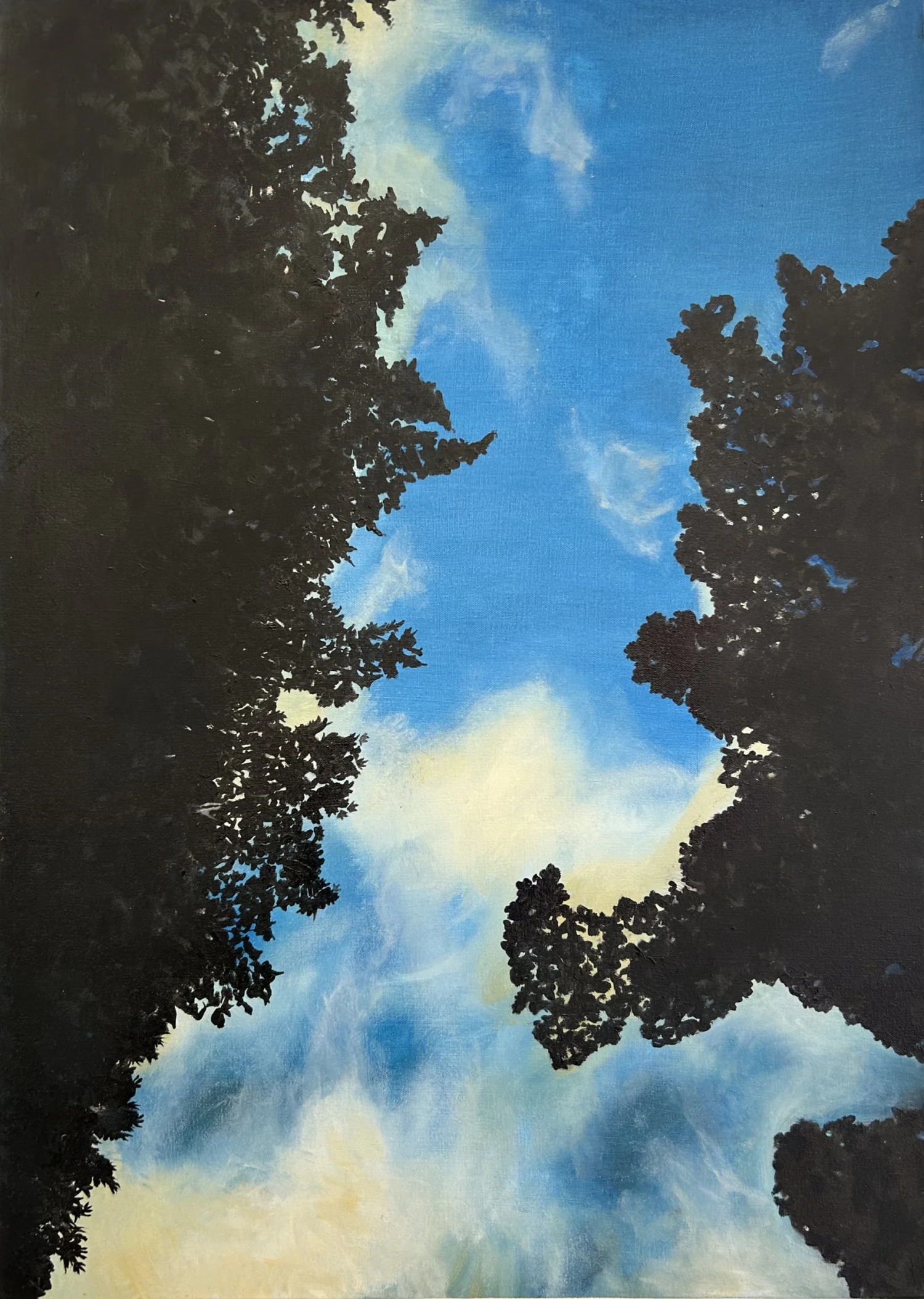 *Respite I*, oil on canvas, 70 x 50 cm.