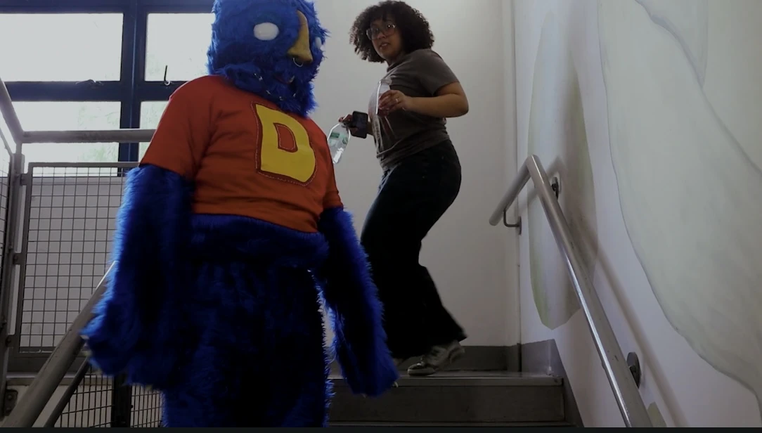 Behind the scenes, introducing Dave playing the role of ADHD