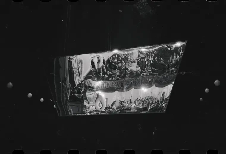 Boris Aronson’s mirror in the 1966 production of Cabaret