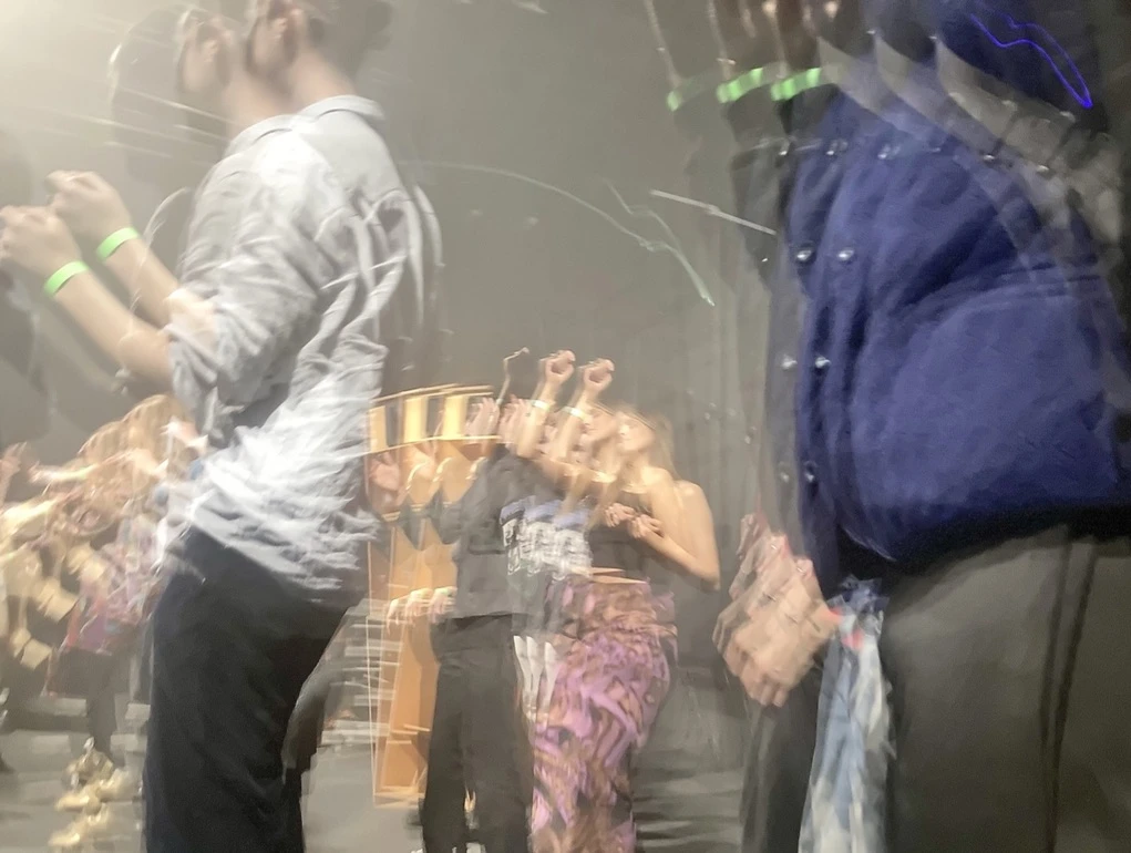 *The Body Is The Only Site* dance installation at NCAD Works, 2026. Using phenomenology to argue that knowledge is biotic, and subsequently question the form/matter hierarchies at play in the contemporary 'art world'.
