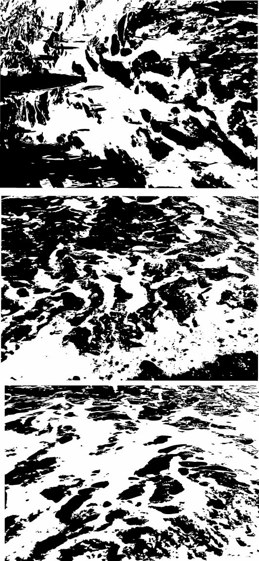 Killiney Beach imagery for etchings.