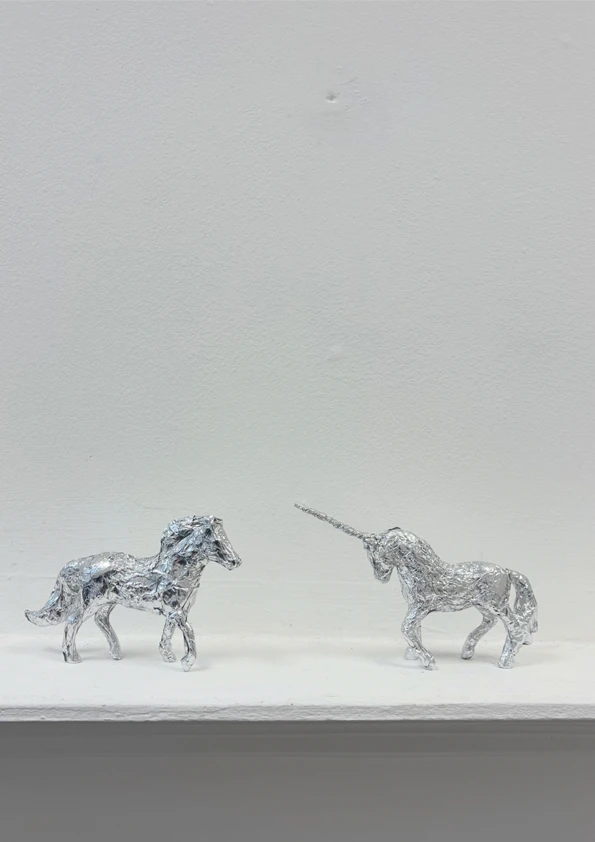 *engineering ambiguities*, aluminum foil, tape, dimensions variable.