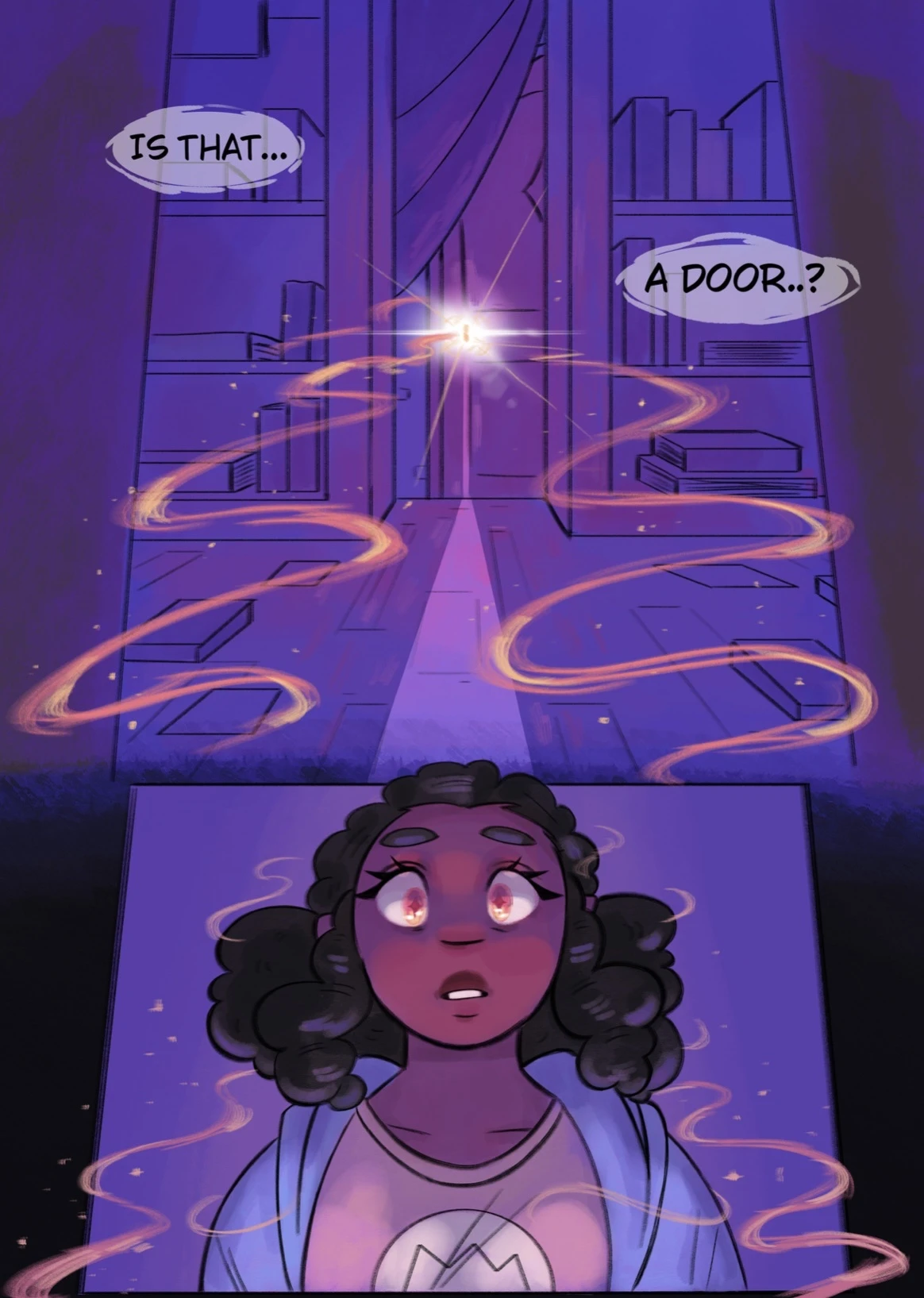 Comic page from the graphic novel.