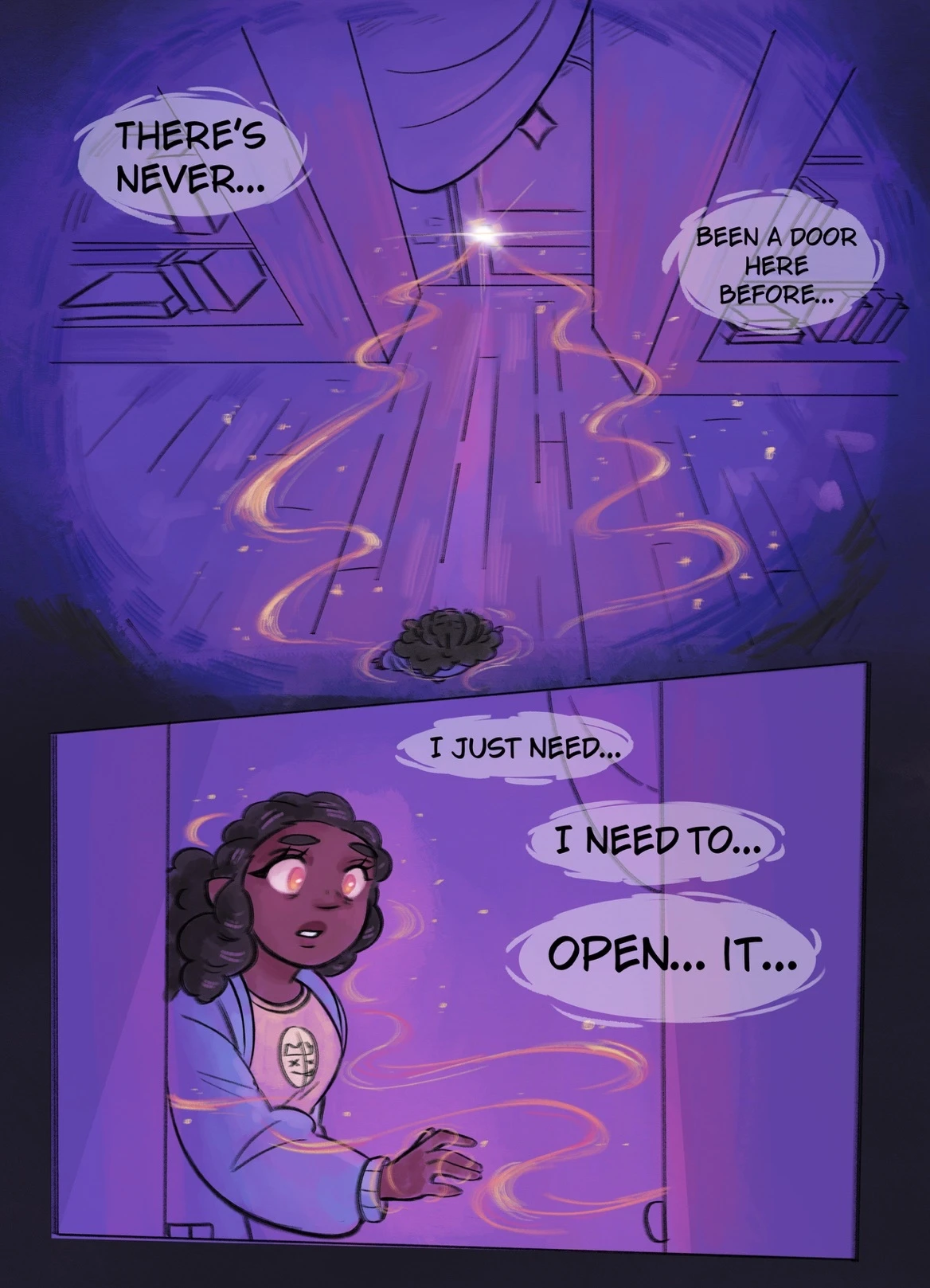 Comic page from the graphic novel.