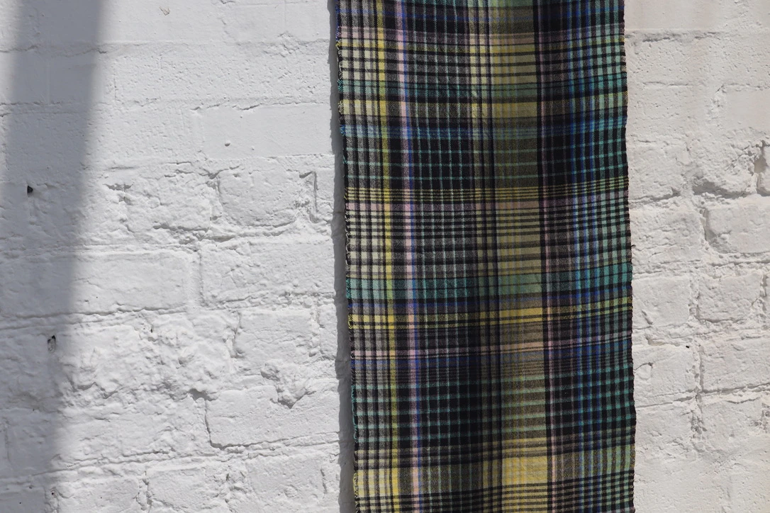 *BIMM Notice Board* tartan, lambswool.