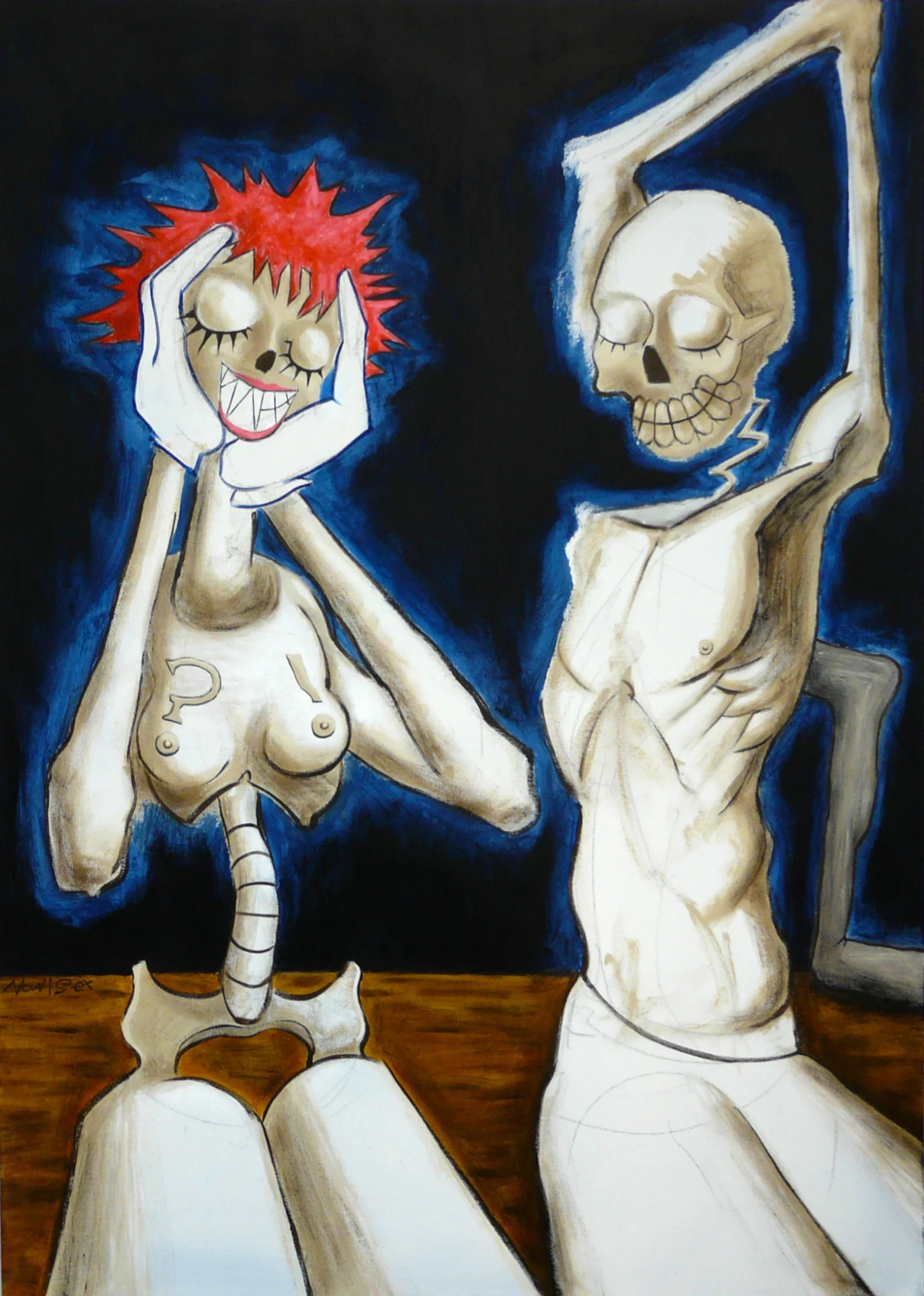 *Epacse*, acrylic on canvas.