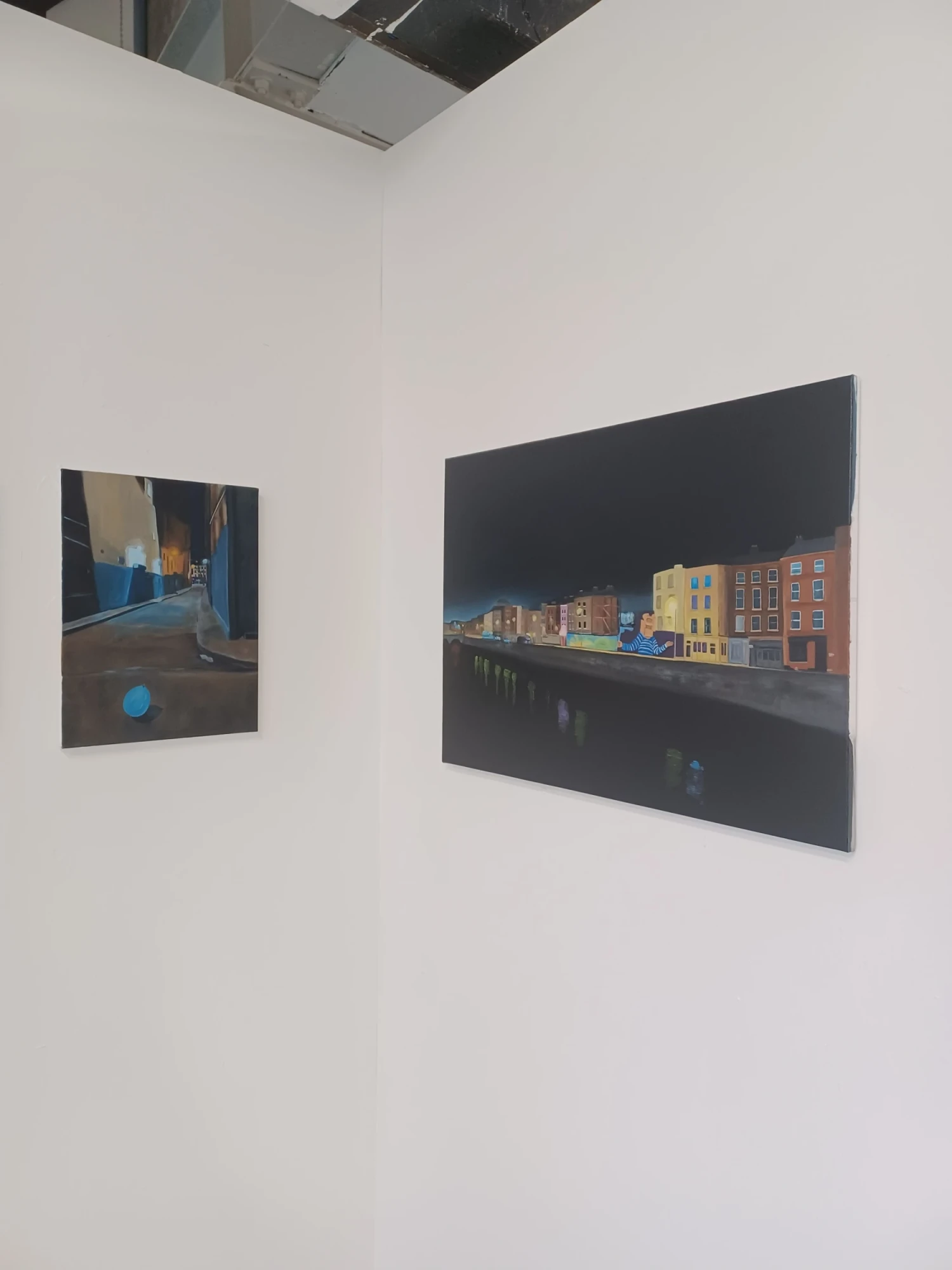 Installation view, *Portraits of Dublin*, NCAD Works 2026.