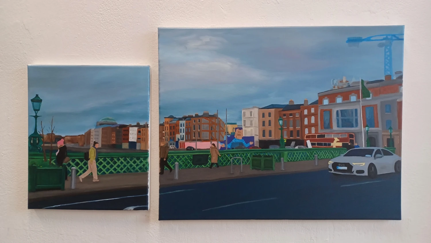 Installation view, *Portraits of Dublin*, NCAD Works 2026.