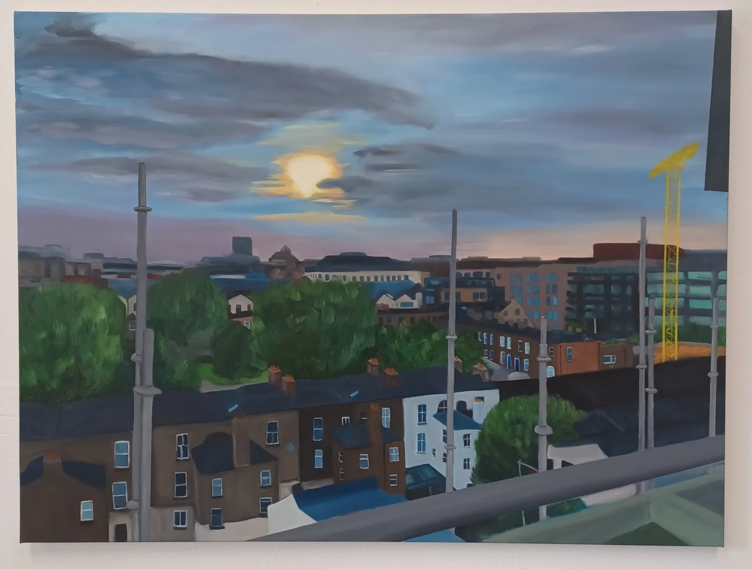 *Dublin 8*, oil on canvas, 60 x 80 cm.