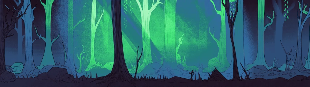 Concept art for level design.