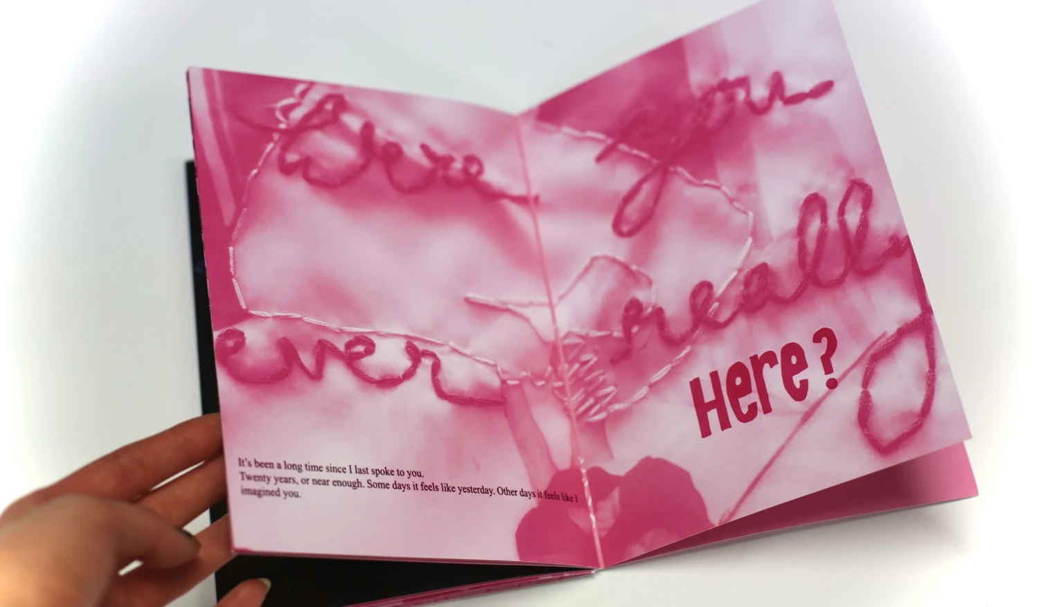 Spread from Zine.