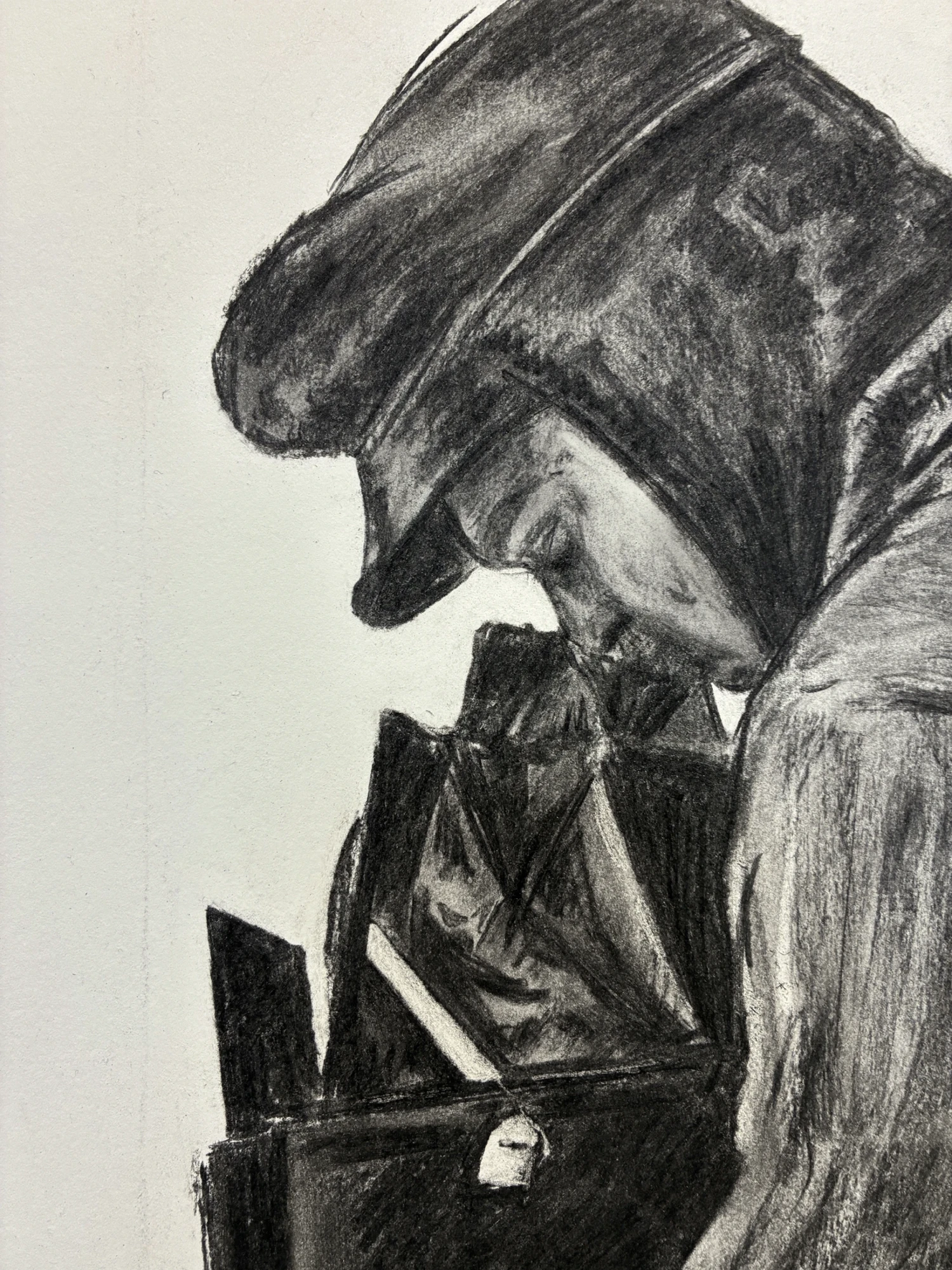 Detail view, *Ponting 1*.
