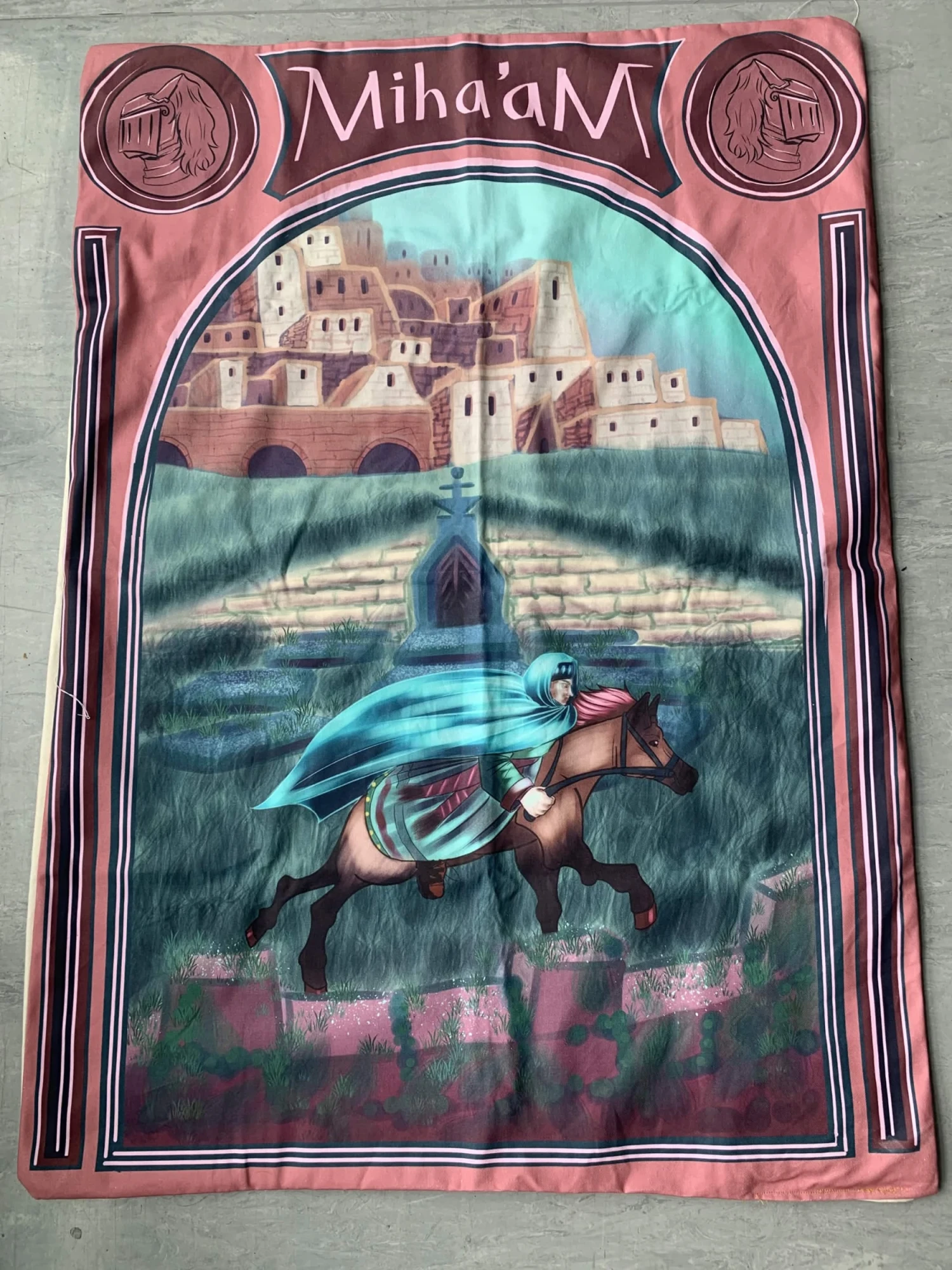 *Miha'am* tapestry.