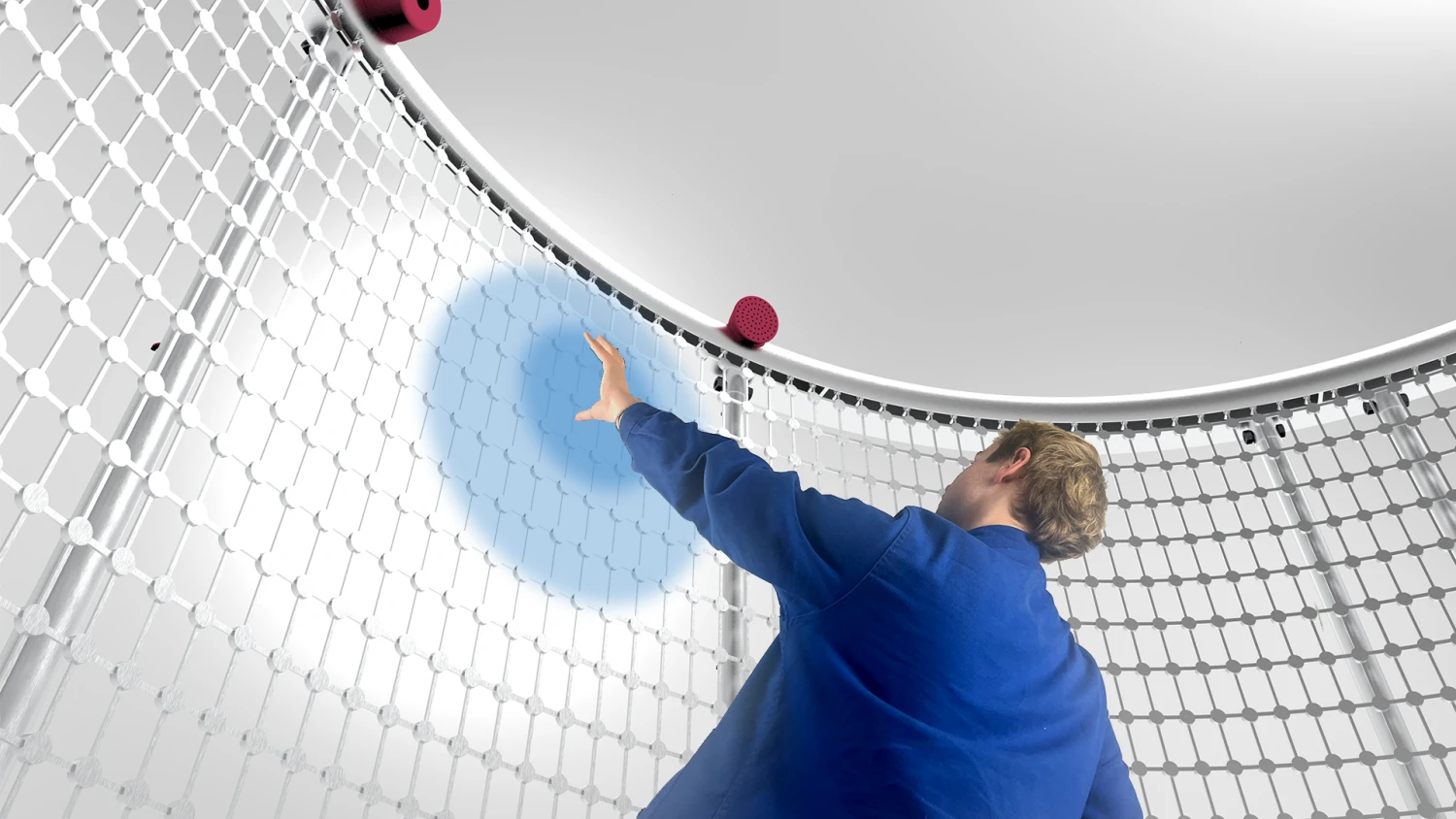 Motion sensors convert actions and gestures into musical notes in real time.