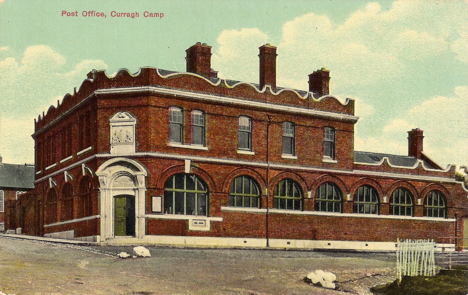 Post office on the Curragh Camp, Co. Kildare, built in 1900.