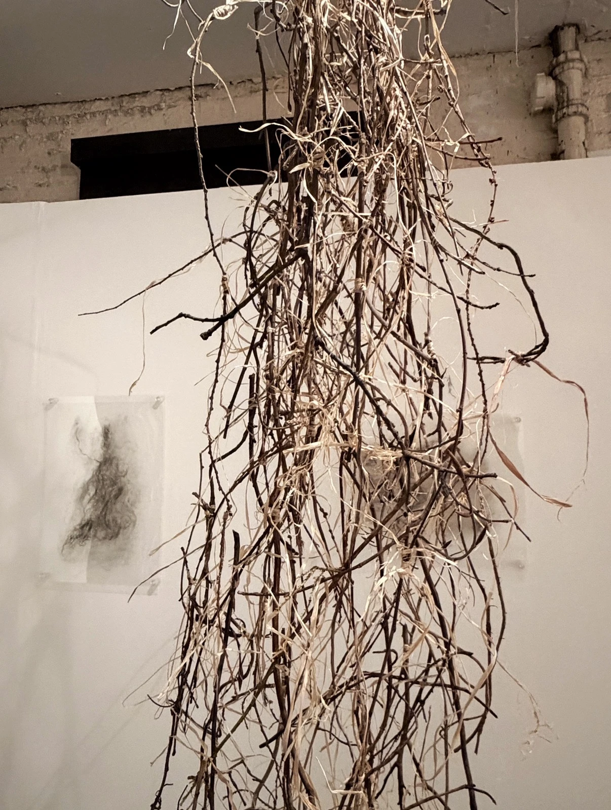 Installation view, *Lucht an Dobróin*, NCAD Works 2026.