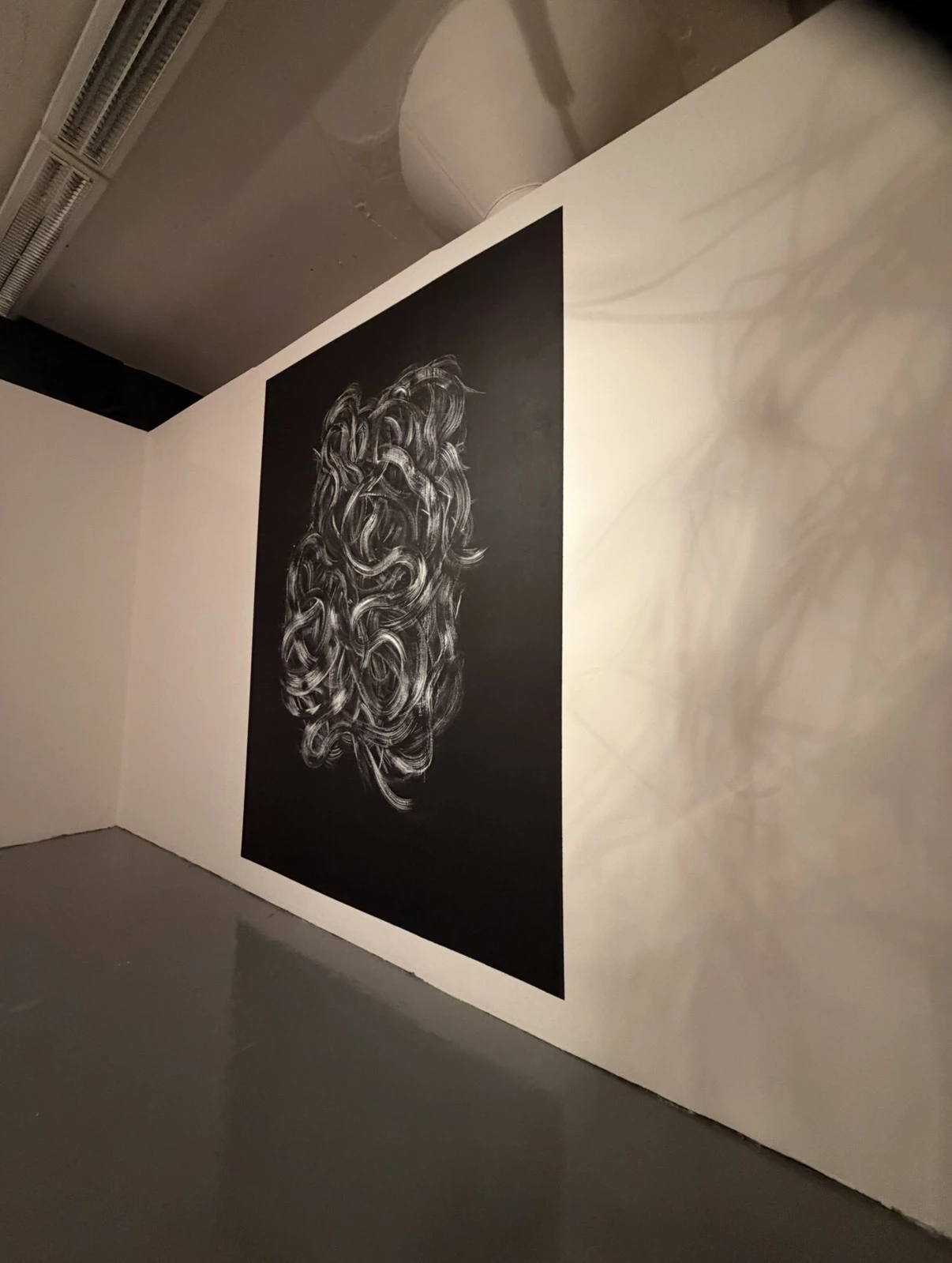 Installation view, *Lucht an  Dobróin*, NCAD Works 2026.