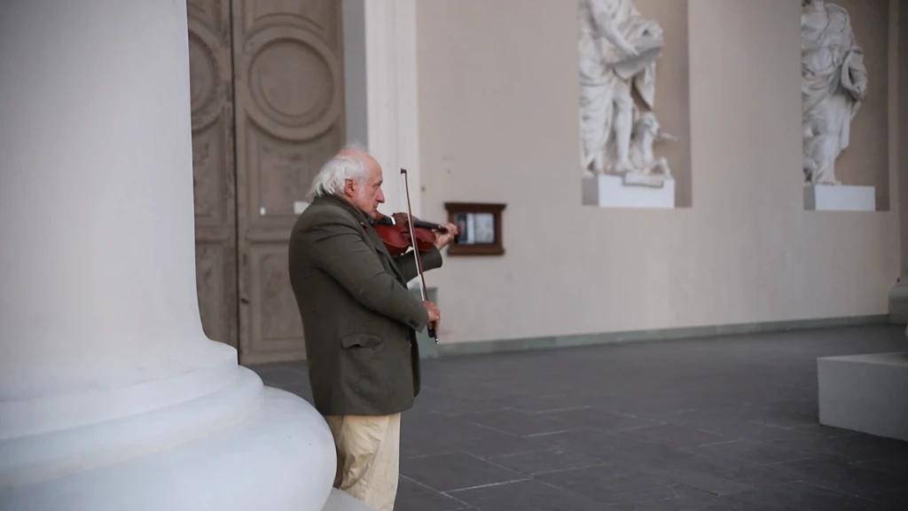 Violin in Vilnius.