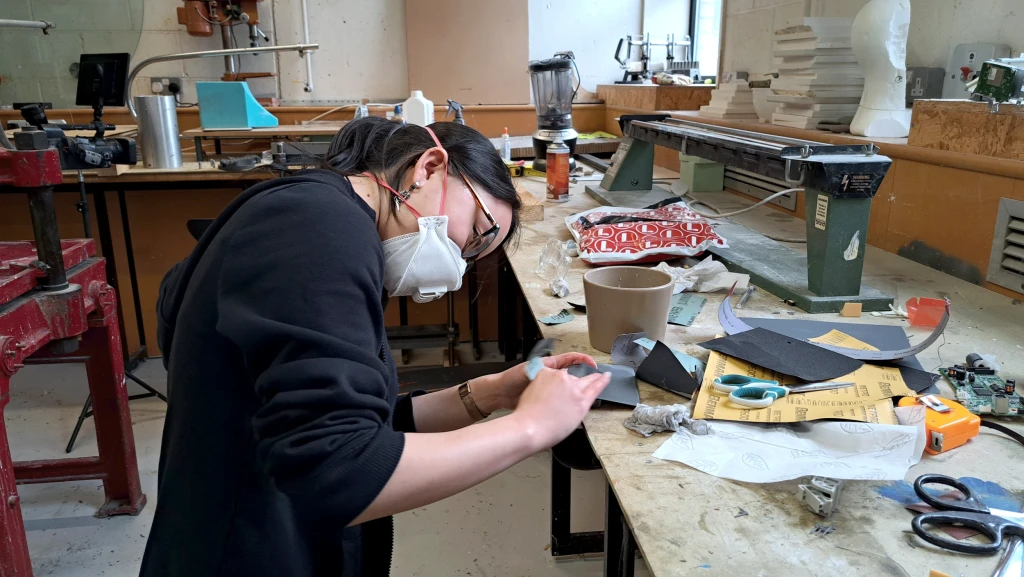 3D print finishing.